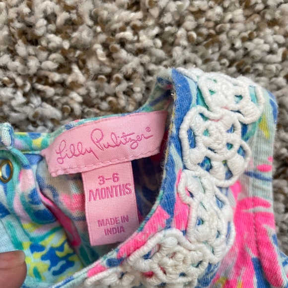 Lilly Colorful Sleeveless Baby Romper - Picture 3 of 3